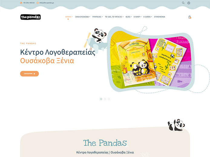 Κατασκευή e-shop | The Pandas