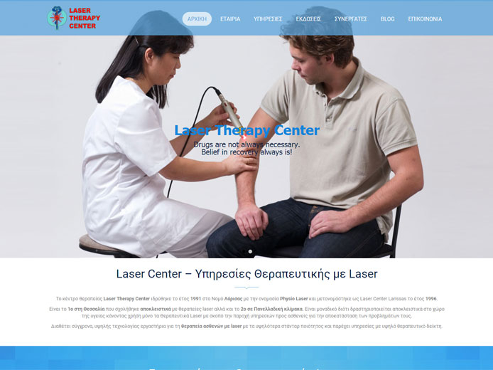Website Development | Laser Therapy Center